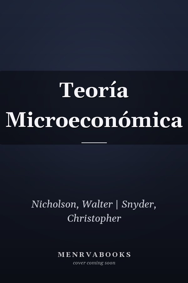 Teoría Microeconómica