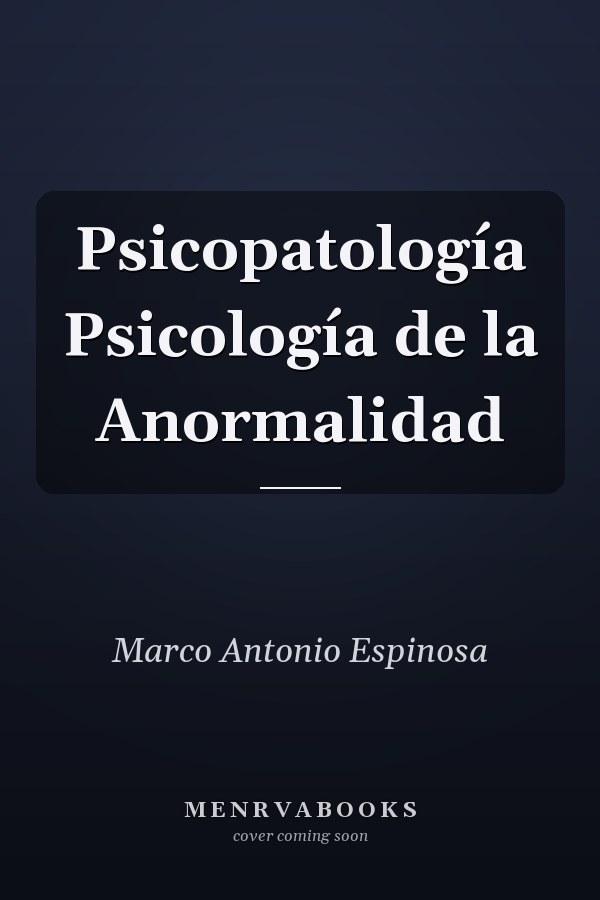 Psicopatología Psicología de la Anormalidad