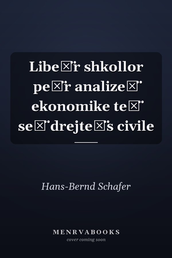Libe͏̈r shkollor pe͏̈r analize͏̈ ekonomike te͏̈ se͏̈ drejte͏̈s civile