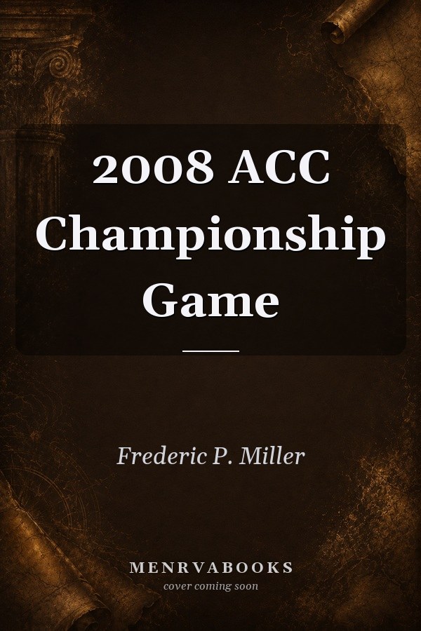 2008 ACC Championship Game