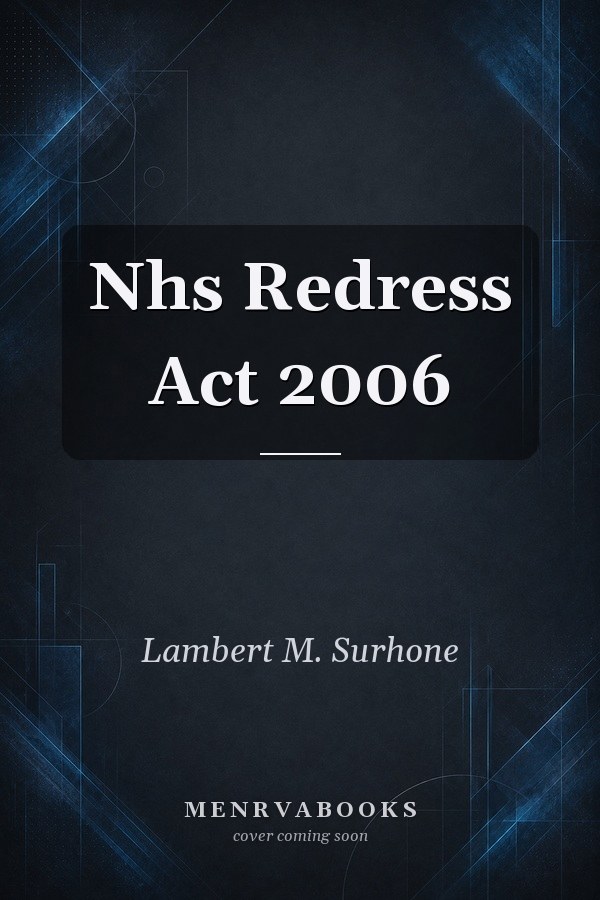 Nhs Redress Act 2006