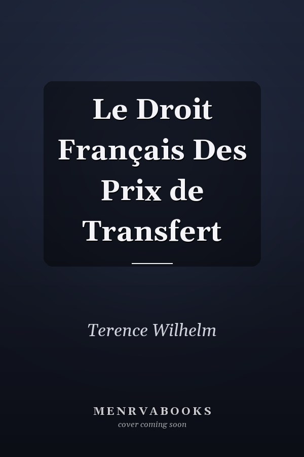 Le Droit Français Des Prix de Transfert