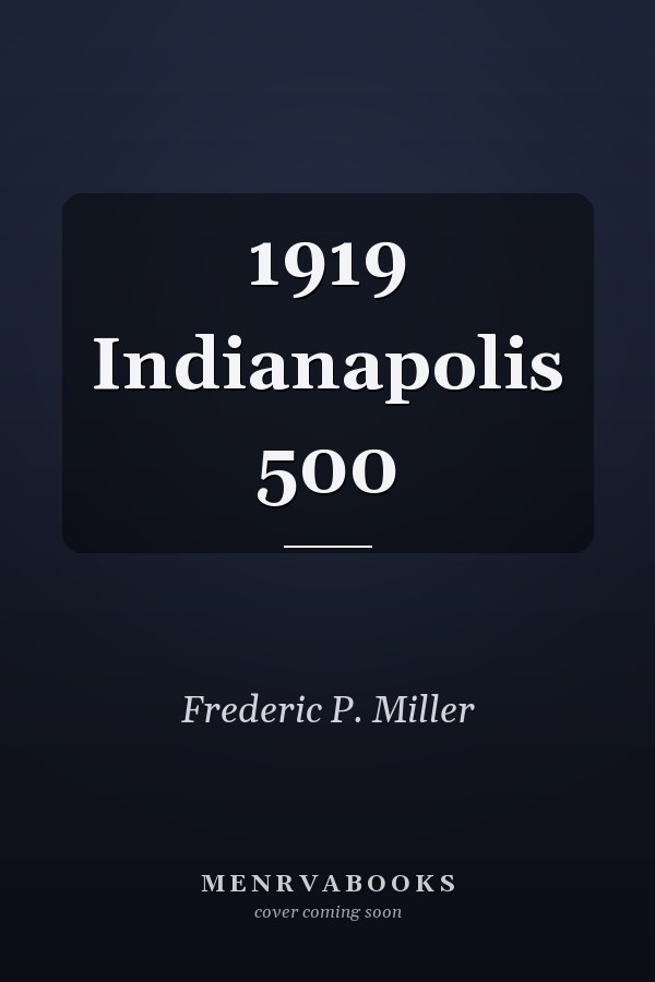 1919 Indianapolis 500