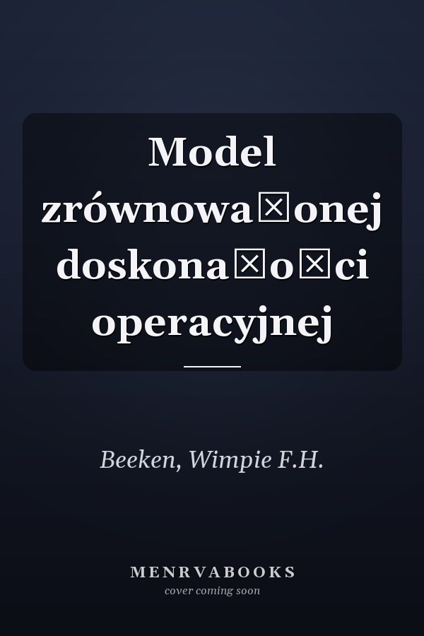 Model zrównoważonej doskonałości operacyjnej