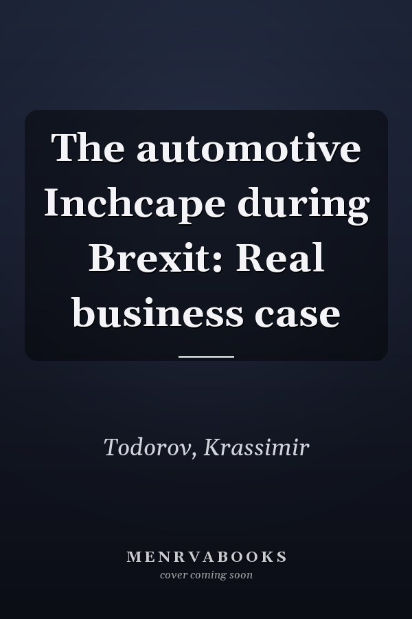 The automotive Inchcape during Brexit: Real business case