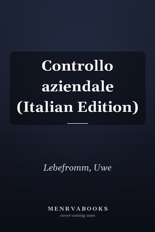 Controllo aziendale (Italian Edition)