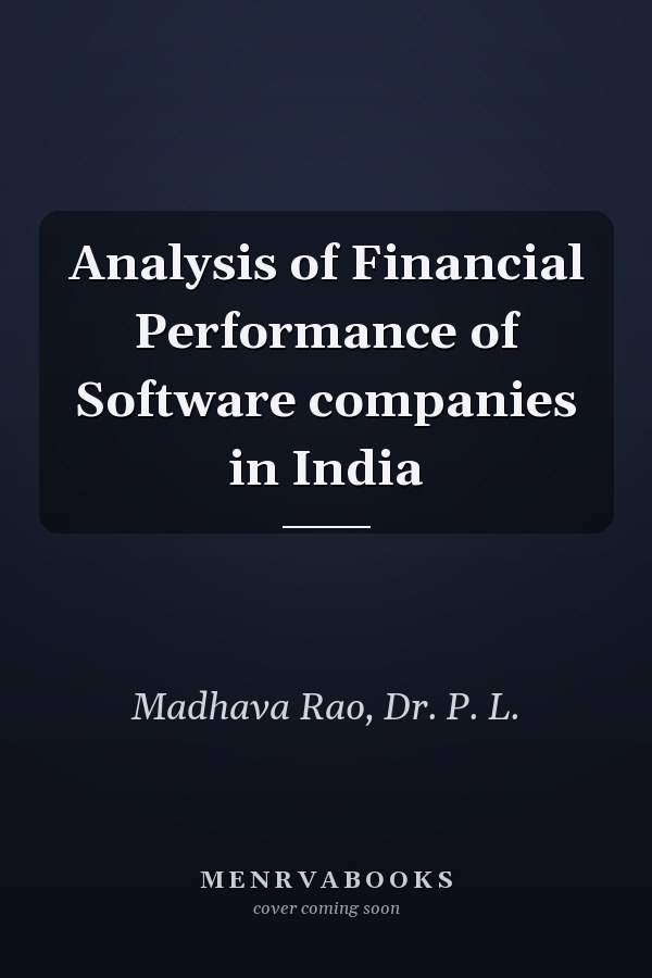 Analysis of Financial Performance of Software companies in India