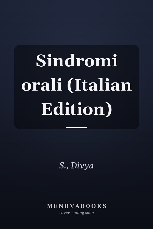 Sindromi orali (Italian Edition)