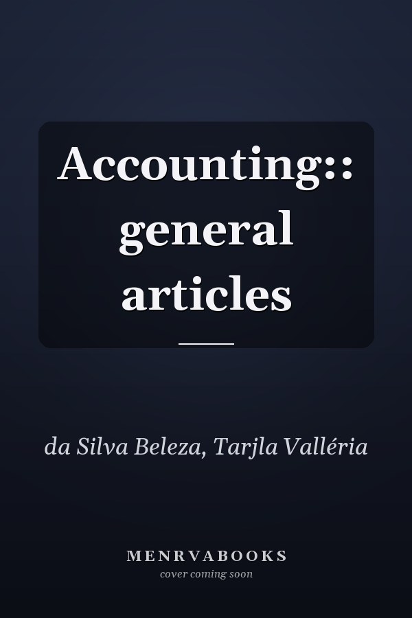 Accounting:: general articles