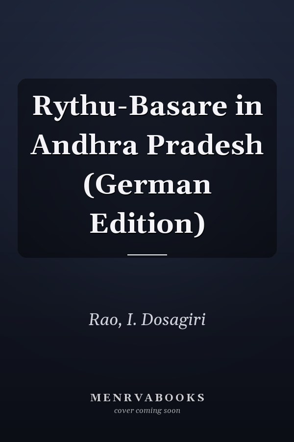 Rythu-Basare in Andhra Pradesh (German Edition)