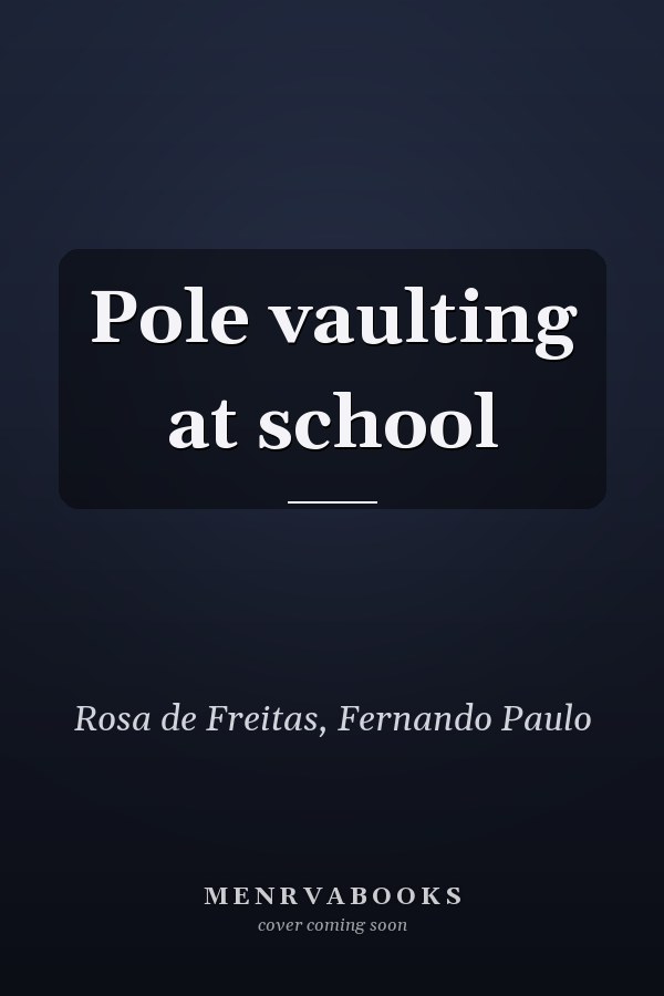 Pole vaulting at school