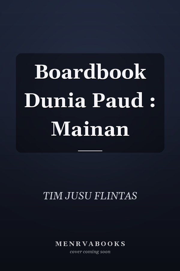 Boardbook Dunia Paud : Mainan