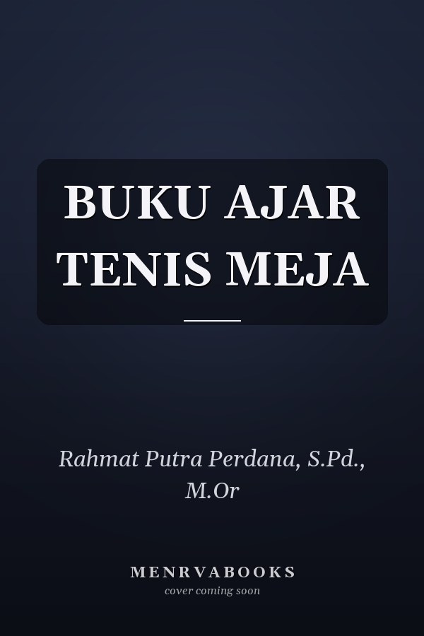 BUKU AJAR TENIS MEJA