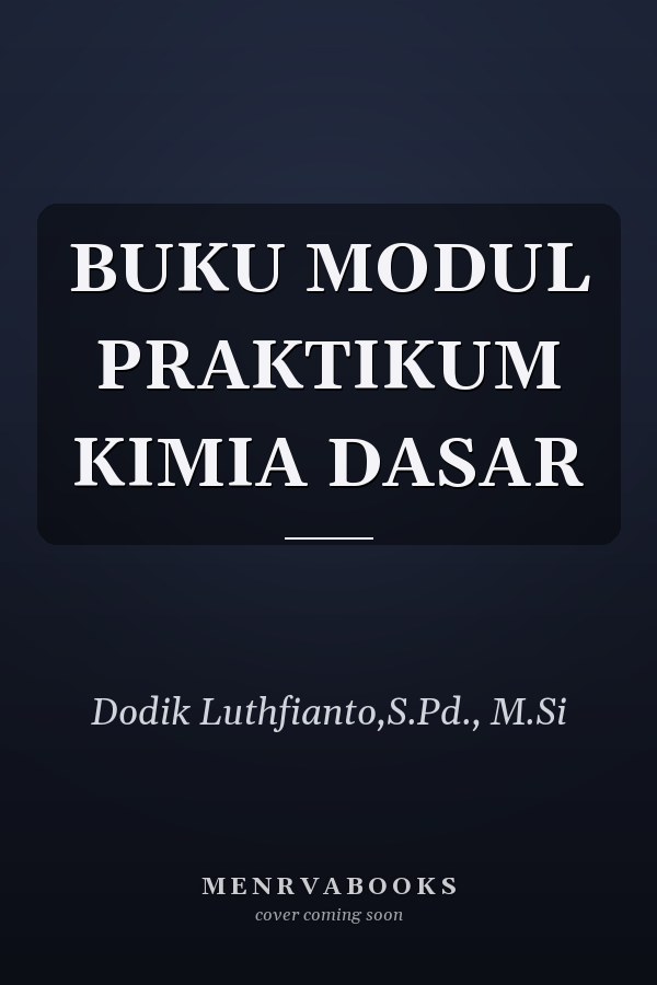 BUKU MODUL PRAKTIKUM KIMIA DASAR