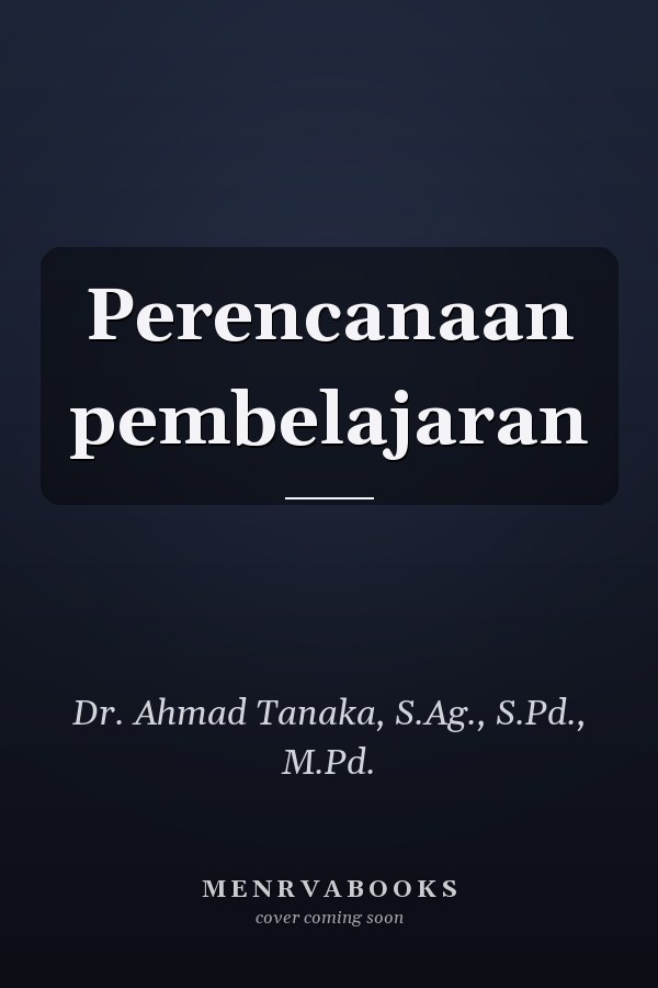 Perencanaan pembelajaran