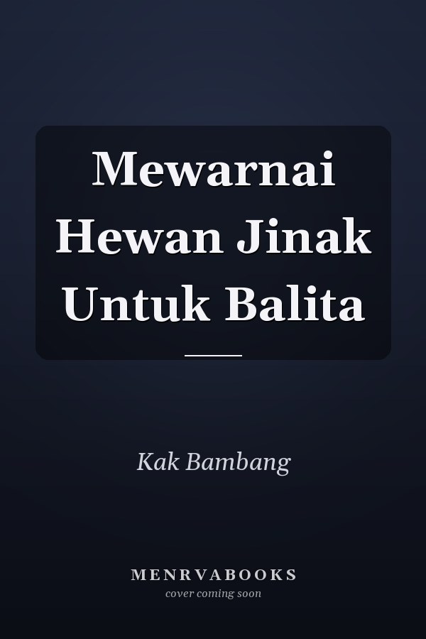Mewarnai Hewan Jinak Untuk Balita