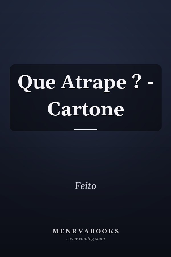 Que Atrape ? - Cartone