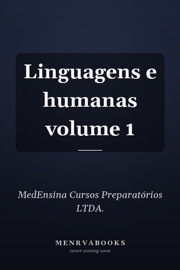 Linguagens e humanas volume 1