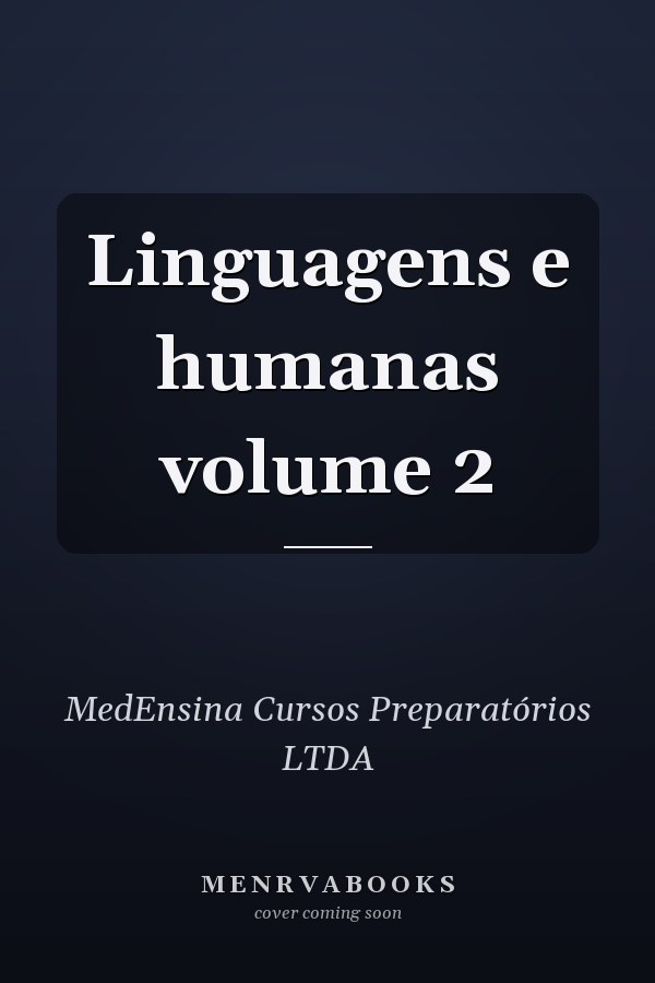 Linguagens e humanas volume 2