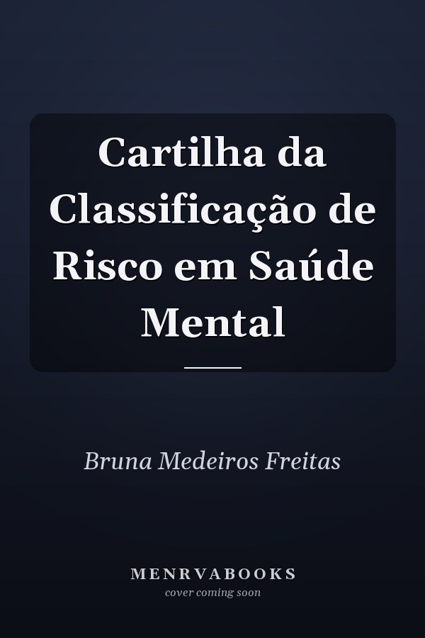 Cartilha da Classificação de Risco em Saúde Mental