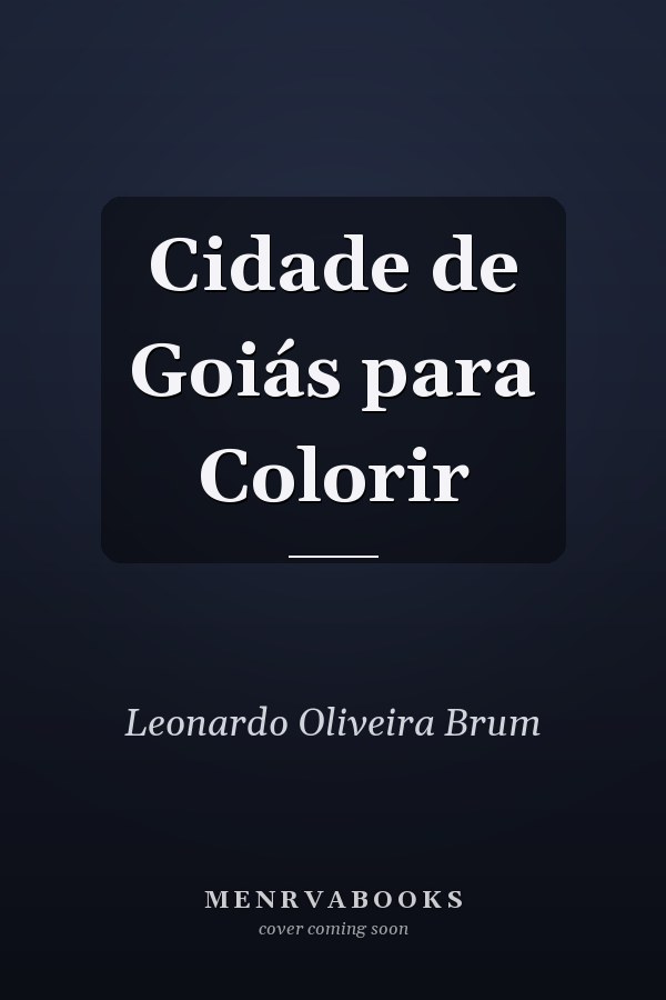 Cidade de Goiás para Colorir