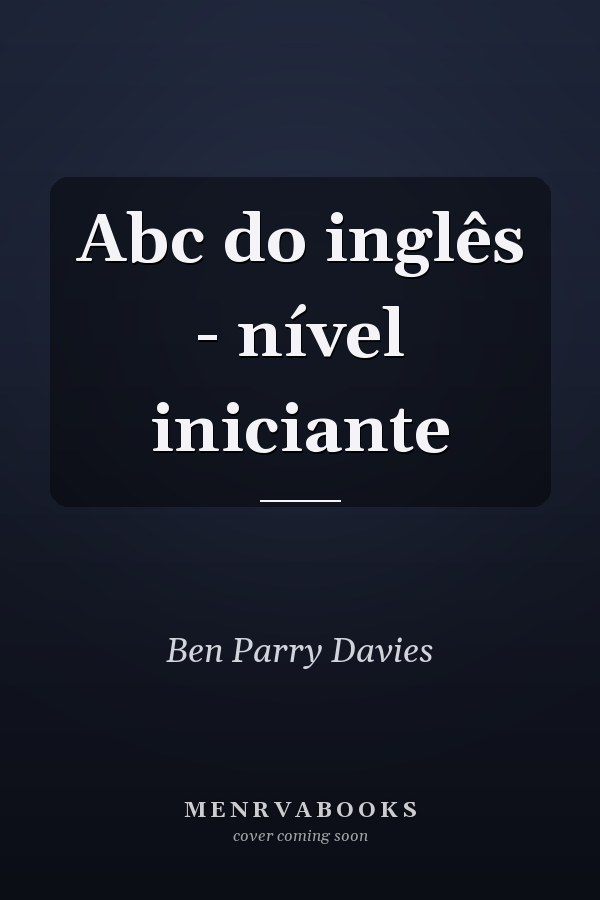 Abc do inglês - nível iniciante