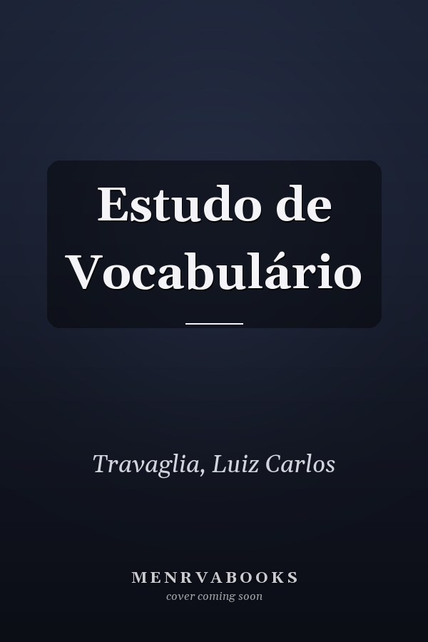 Estudo de Vocabulário