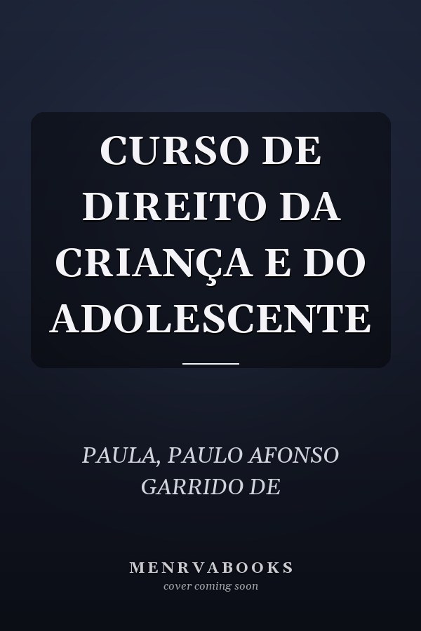 CURSO DE DIREITO DA CRIANÇA E DO ADOLESCENTE