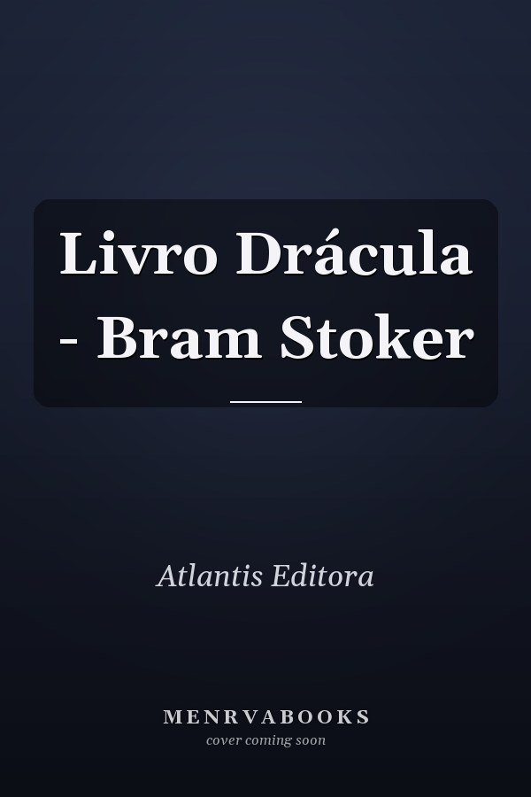 Livro Drácula - Bram Stoker