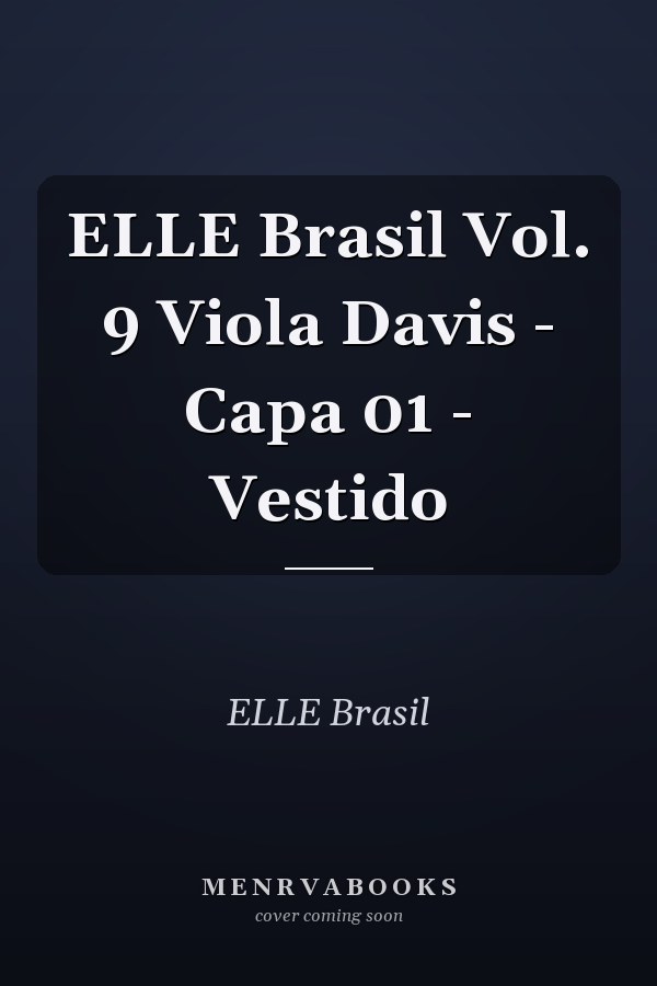 ELLE Brasil Vol. 9 Viola Davis - Capa 01 - Vestido