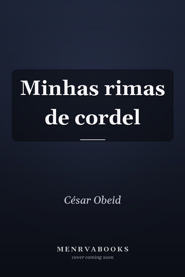 Minhas rimas de cordel