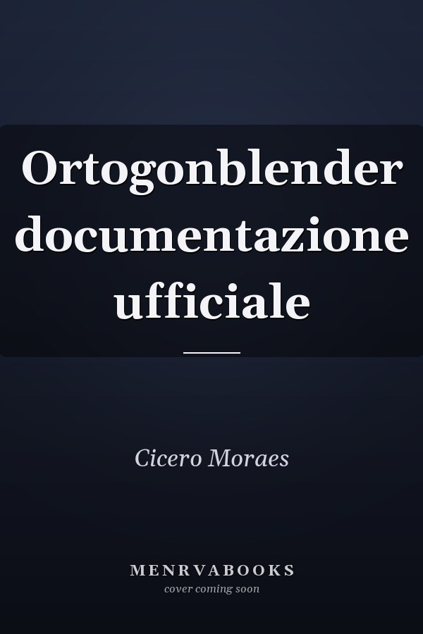 Ortogonblender documentazione ufficiale