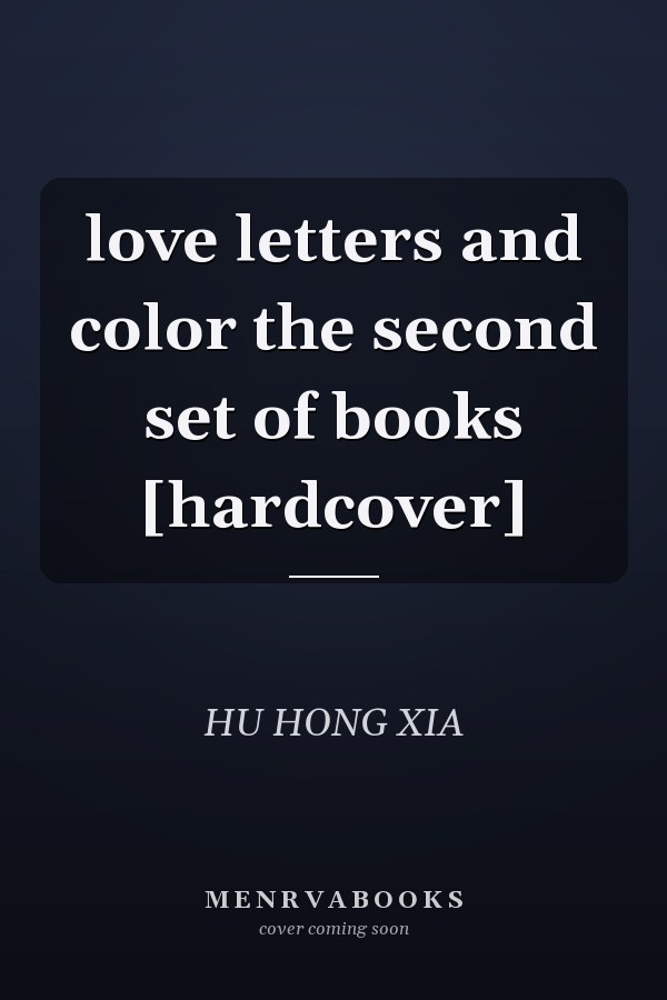 love letters and color the second set of books [hardcover]