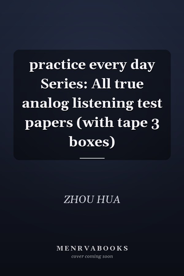 practice every day Series: All true analog listening test papers (with tape 3 boxes)