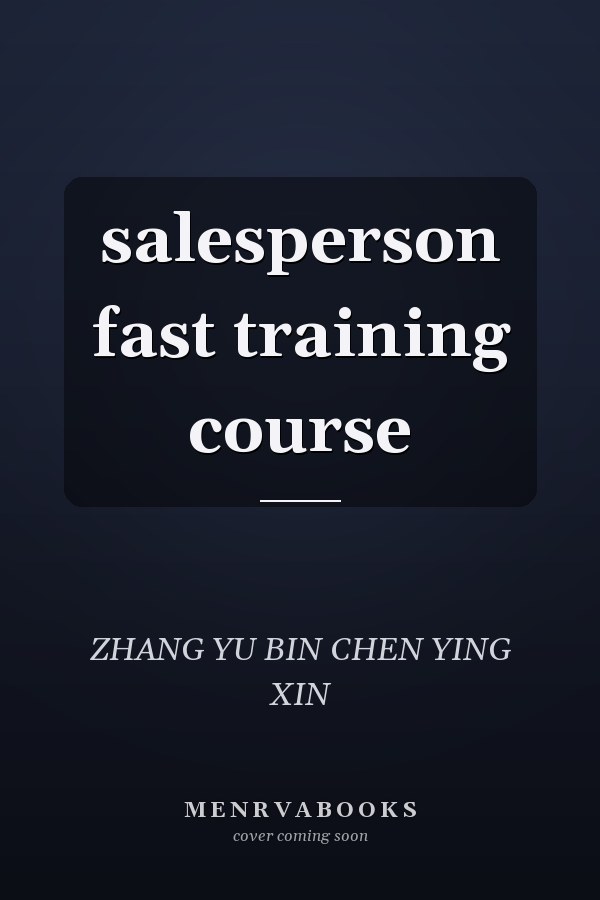 salesperson fast training course