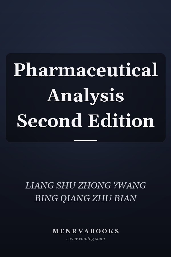 Pharmaceutical Analysis Second Edition