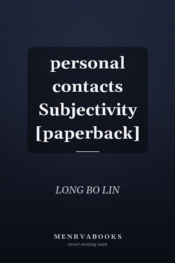 personal contacts Subjectivity [paperback]