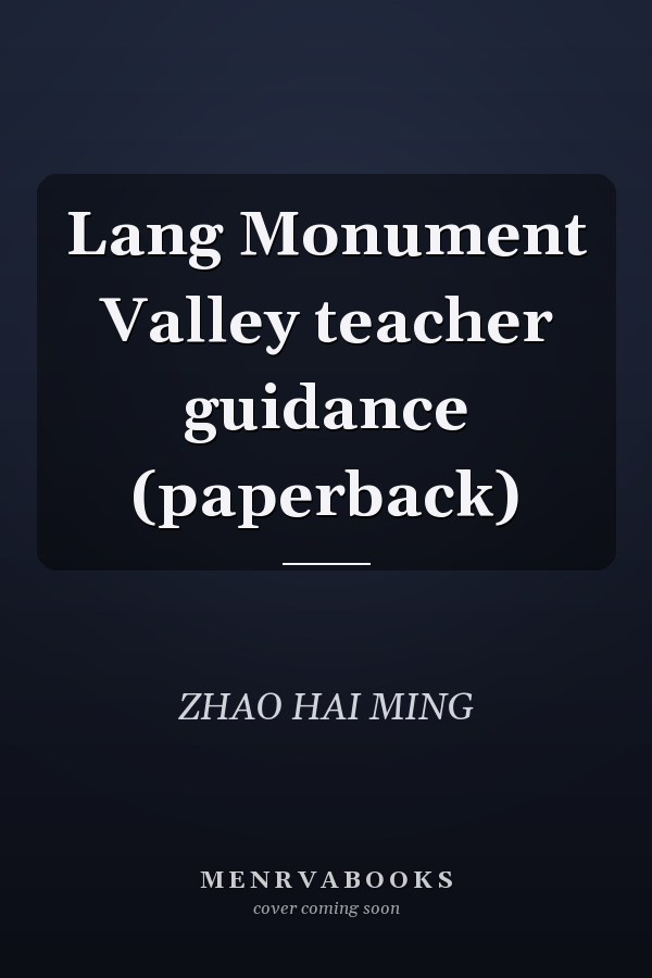 Lang Monument Valley teacher guidance (paperback)