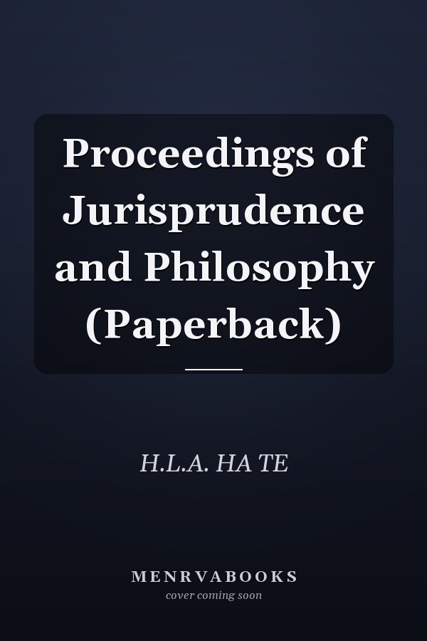 Proceedings of Jurisprudence and Philosophy (Paperback)