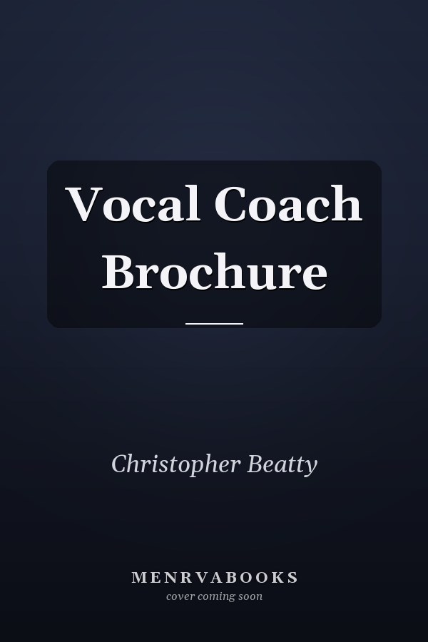 Vocal Coach Brochure