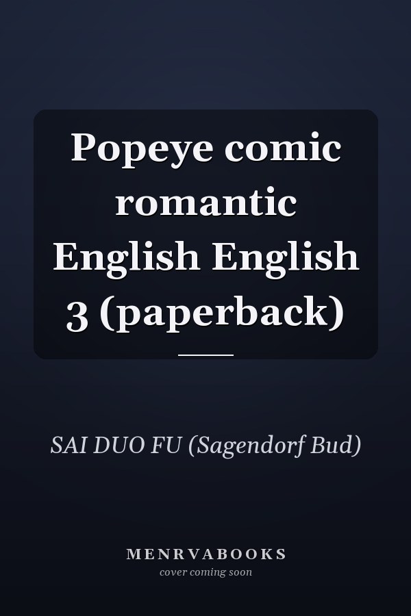 Popeye comic romantic English English 3 (paperback)