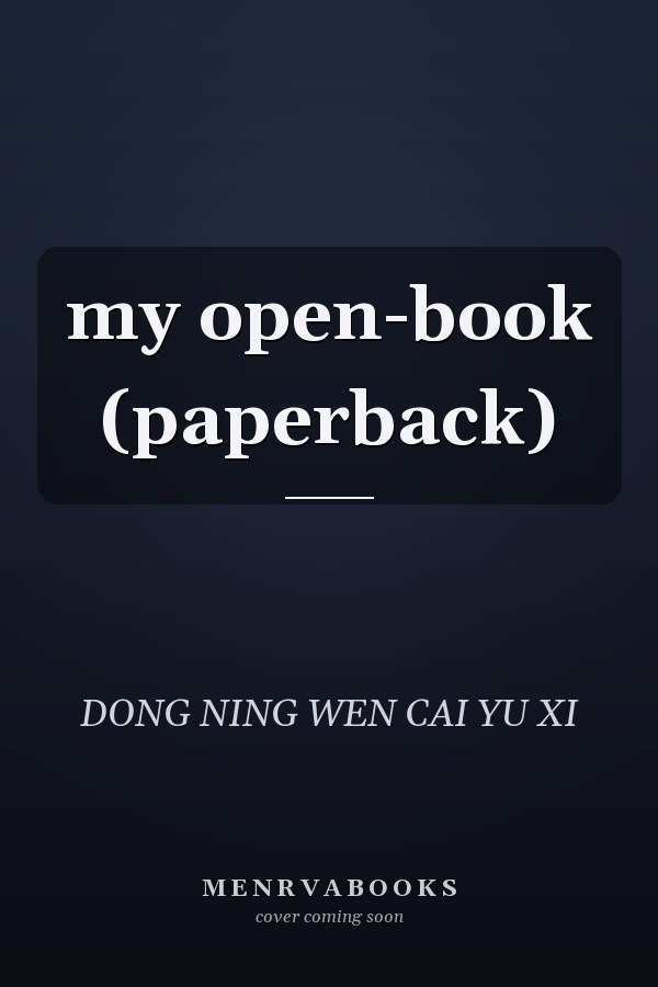 my open-book (paperback)
