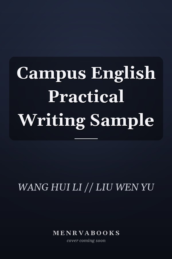 Campus English Practical Writing Sample
