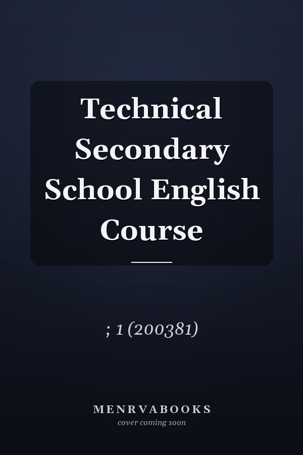 Technical Secondary School English Course