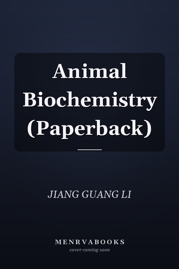 Animal Biochemistry (Paperback)