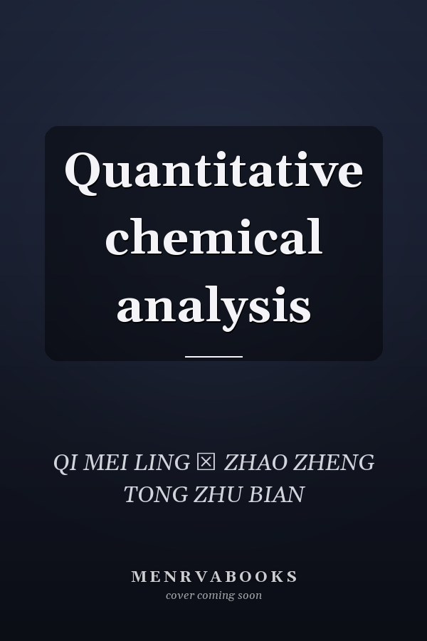 Quantitative chemical analysis
