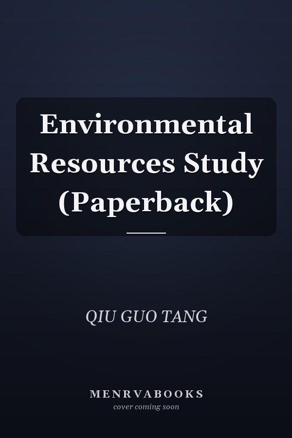 Environmental Resources Study (Paperback)