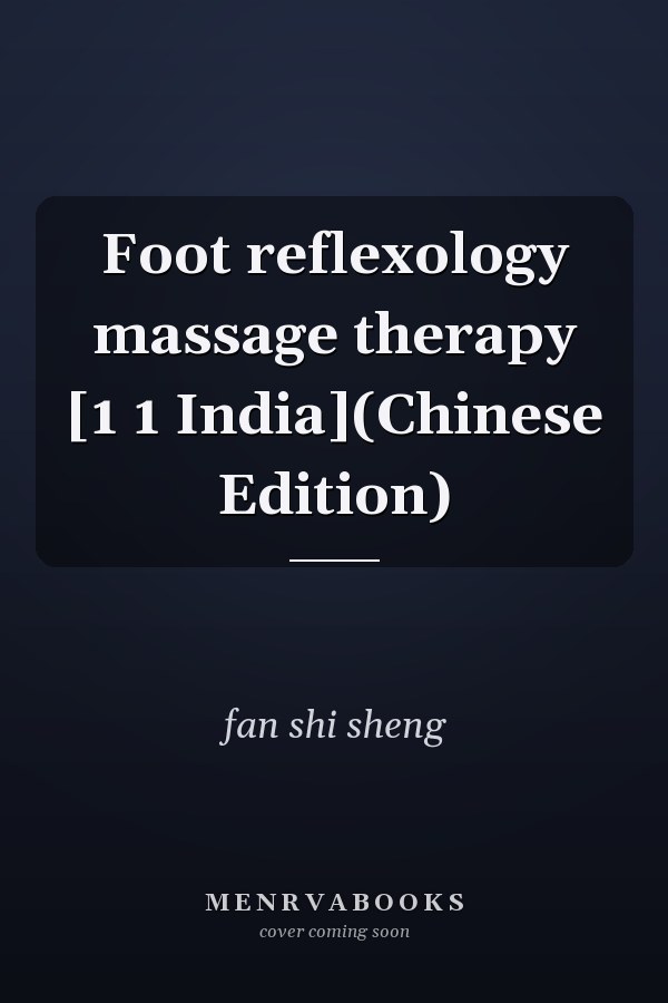 Foot reflexology massage therapy [1 1 India](Chinese Edition)