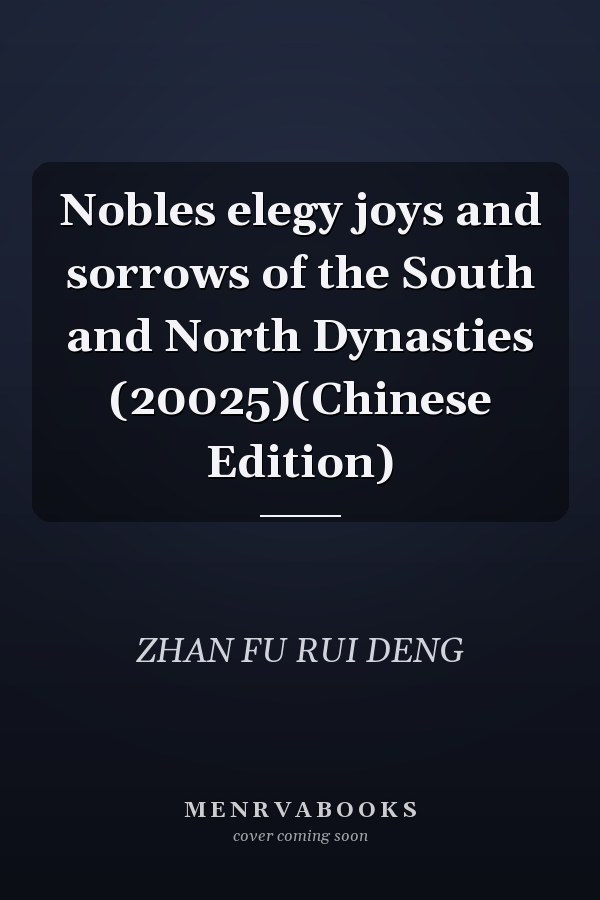 Nobles elegy joys and sorrows of the South and North Dynasties (20025)(Chinese Edition)