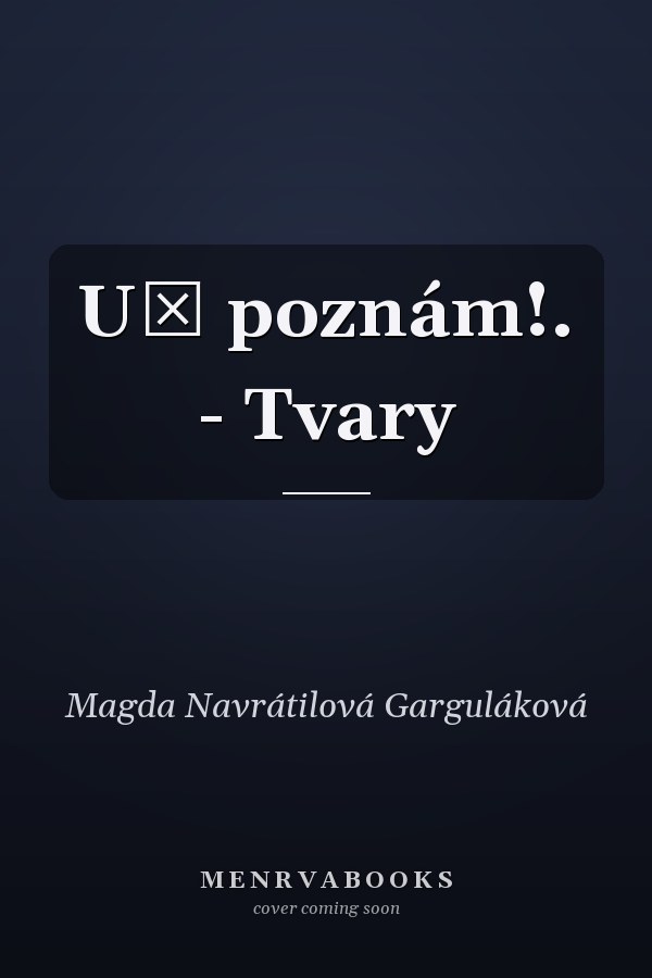 Už poznám!. - Tvary